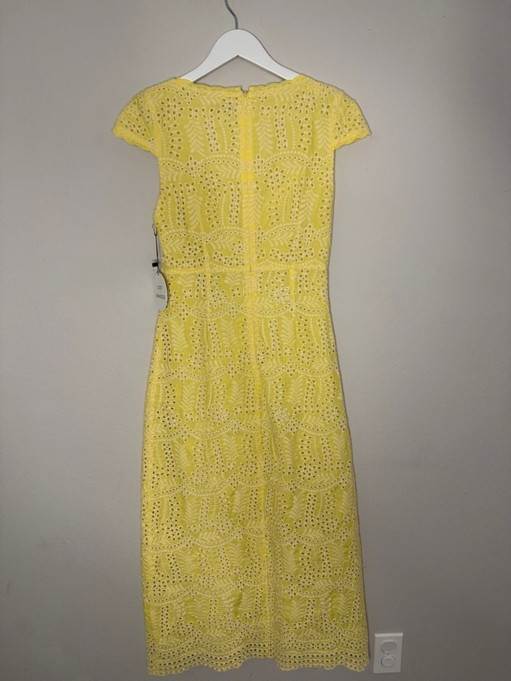 Lost + Wander Lemon Drop Midi Dress [LA0444] - Picture 10 of 11